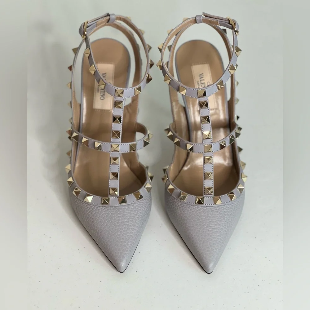 Valentino Rockstud Caged Heels - Picture 6 of 9